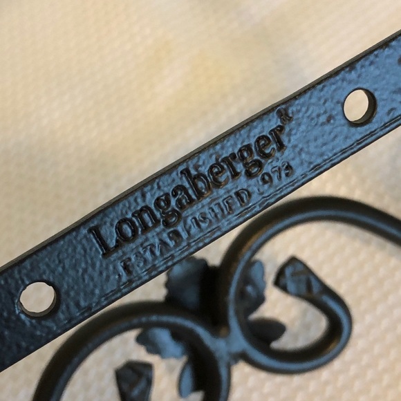 Longaberger Black Wrought Iron Display Easel - Picture 4 of 5